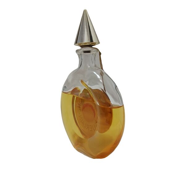 Lot of 3 Guerlain Shalimar 6 oz 3/4 Full, 3.3 oz, I.6 oz Flacon Bottle Crystal - Picture 5 of 13